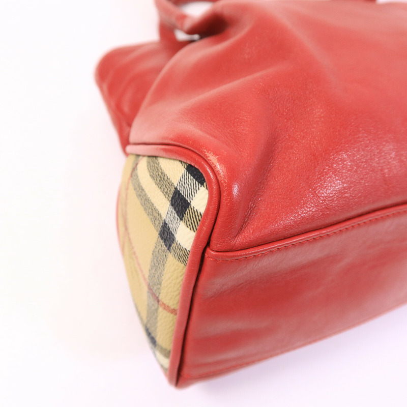 BURBERRY 牛皮皮革Hand Bag手挽袋-11