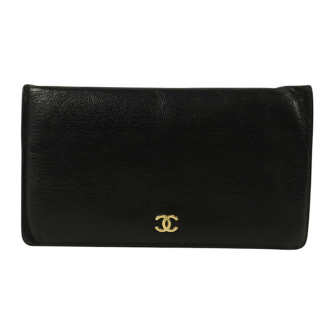 CHANEL 牛皮皮革Bifold Wallet長錢包
