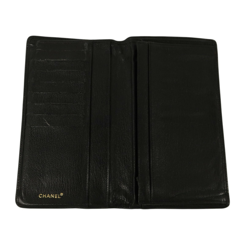 CHANEL 牛皮皮革Bifold Wallet長錢包-5