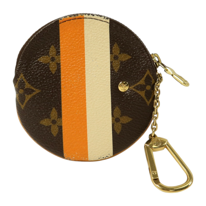 LOUIS VUITTON Monogram Groom Coins Case金扣零錢包-1