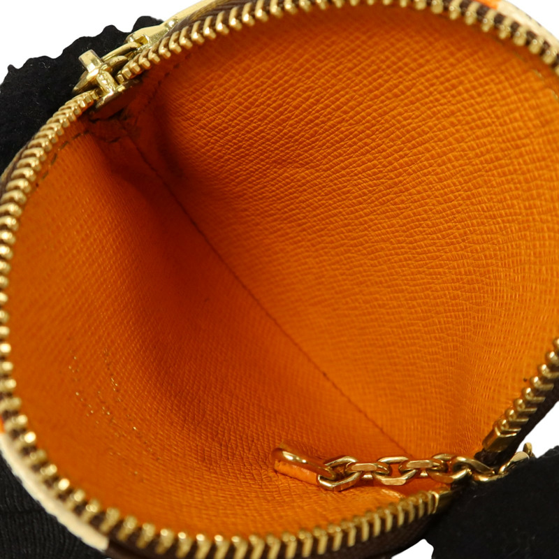 LOUIS VUITTON Monogram Groom Coins Case金扣零錢包-5