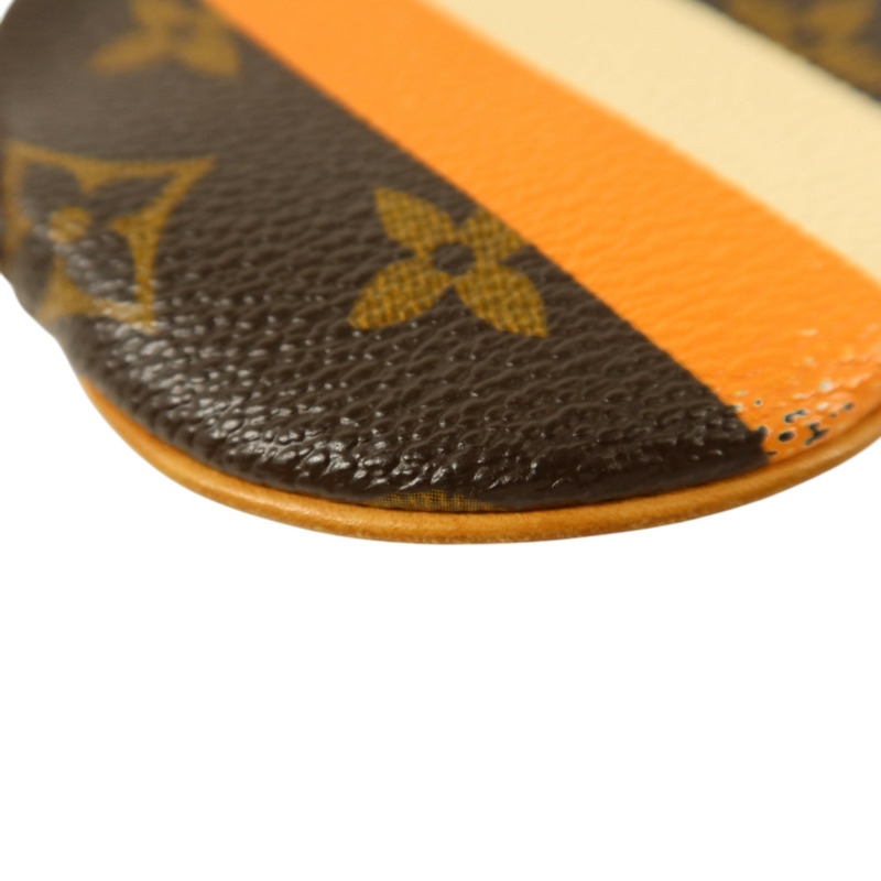 LOUIS VUITTON Monogram Groom Coins Case金扣零錢包-12