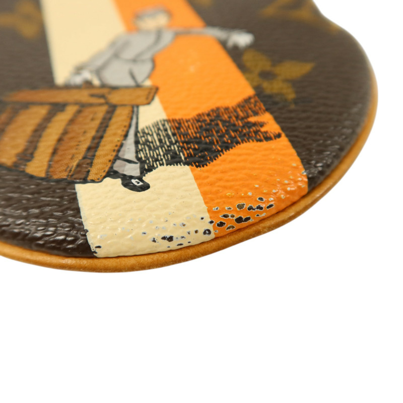 LOUIS VUITTON Monogram Groom Coins Case金扣零錢包-15
