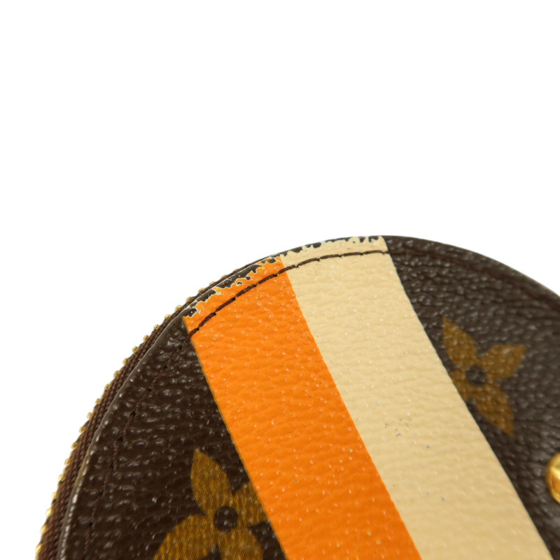 LOUIS VUITTON Monogram Groom Coins Case金扣零錢包-16