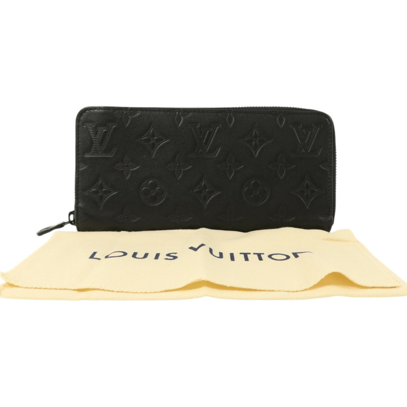 LOUIS VUITTON Monogram Shadow Zippy Wallet Horizontal長錢包-9