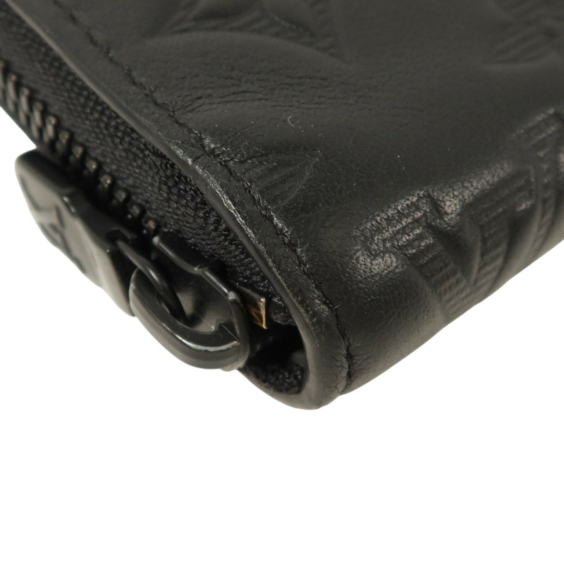 LOUIS VUITTON Monogram Shadow Zippy Wallet Horizontal長錢包-10