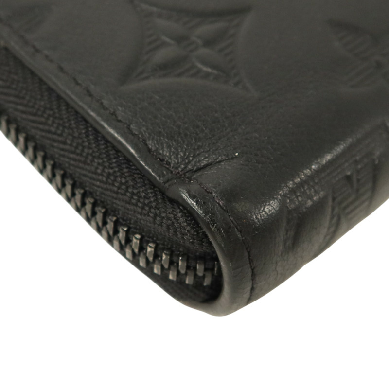 LOUIS VUITTON Monogram Shadow Zippy Wallet Horizontal長錢包-12
