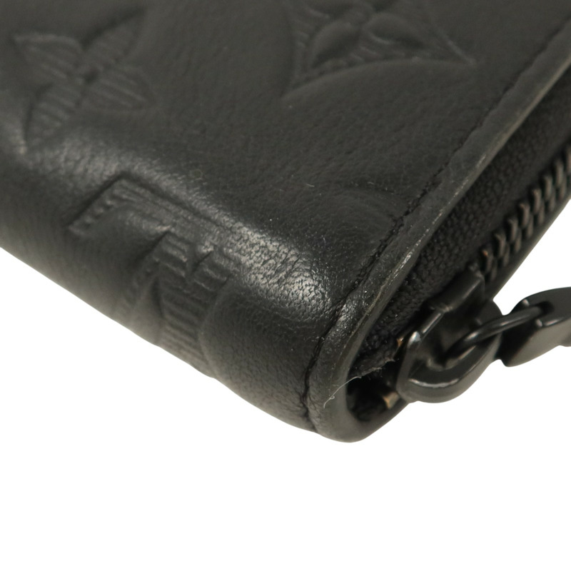 LOUIS VUITTON Monogram Shadow Zippy Wallet Horizontal長錢包-13