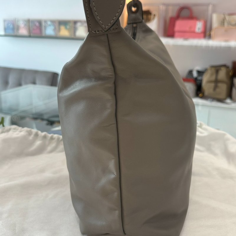 【近新✨🇹🇼】 LONGCHAMP Le Pliage Xtra hobo 半月形單肩背包  斑鳩灰-2