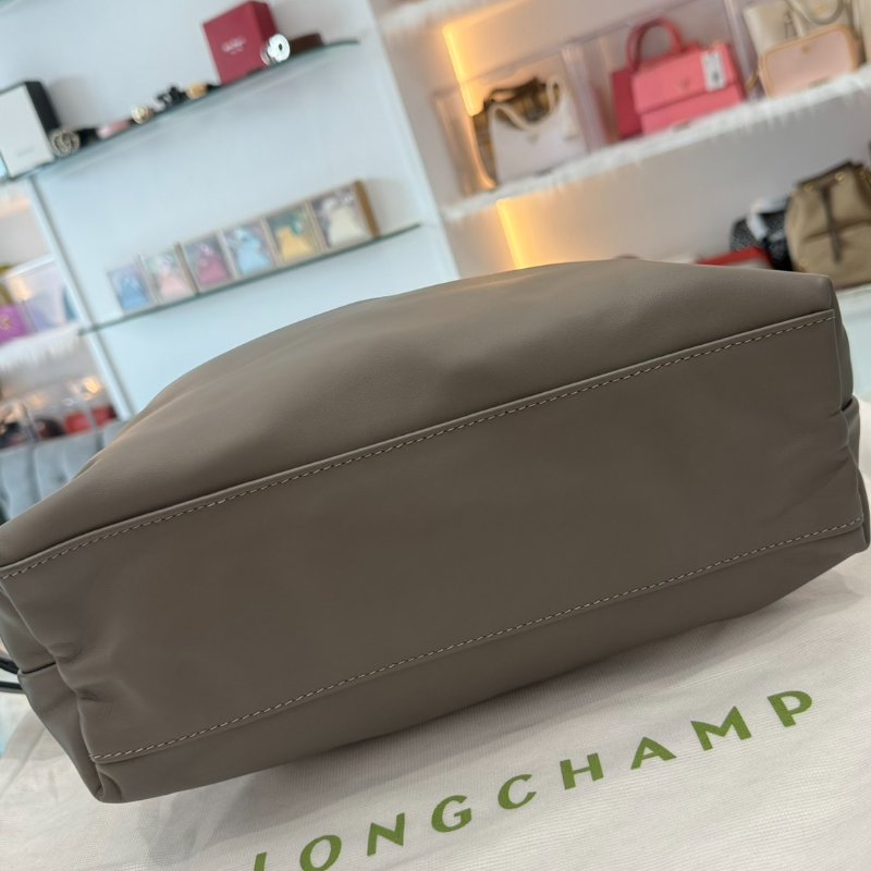 【近新✨🇹🇼】 LONGCHAMP Le Pliage Xtra hobo 半月形單肩背包  斑鳩灰-5