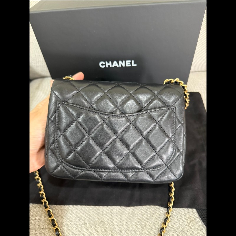 香奈兒 方胖子黑金金球-2