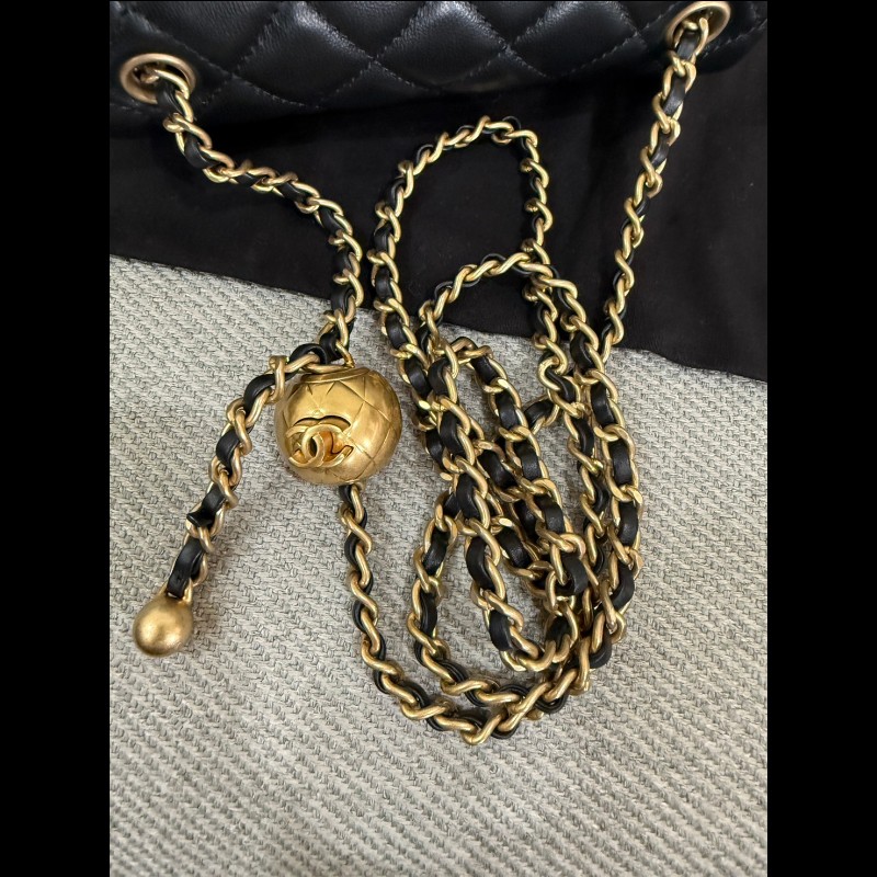 香奈兒 方胖子黑金金球-15