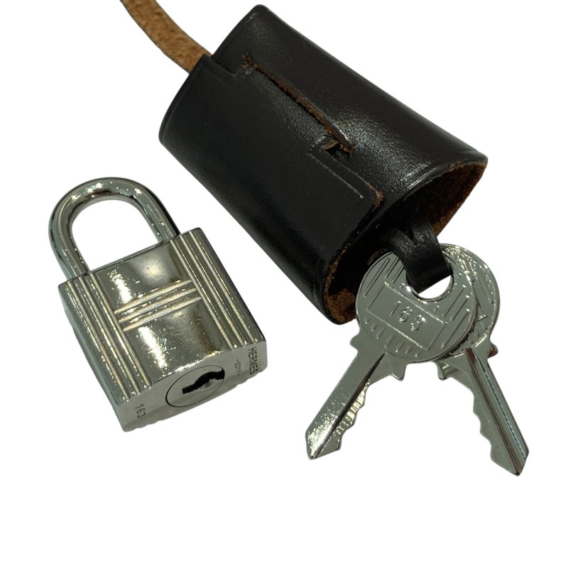 HERMES 愛馬仕 HERBAG 31 側背包 帆布/皮革 棕色/酒紅色 銀釦-19