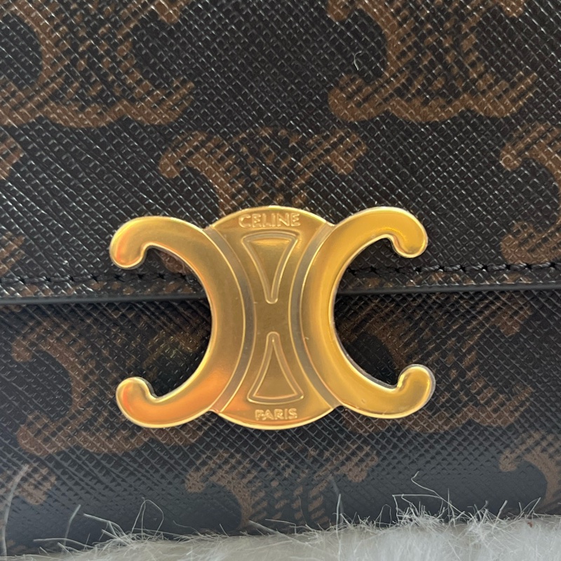 賽琳Celine Compact Wallet二合一錢包 經典老花色-1
