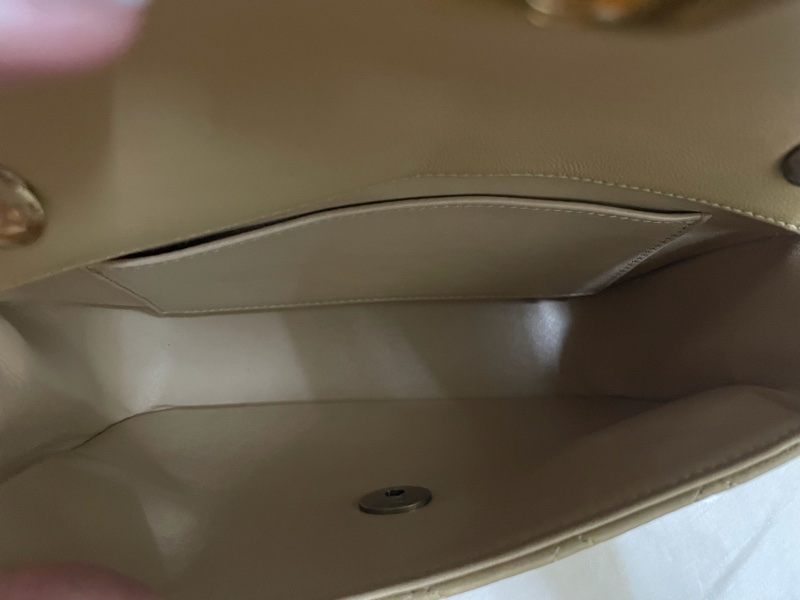 chanel vintage老香mini coco 18公分 奶茶色-8