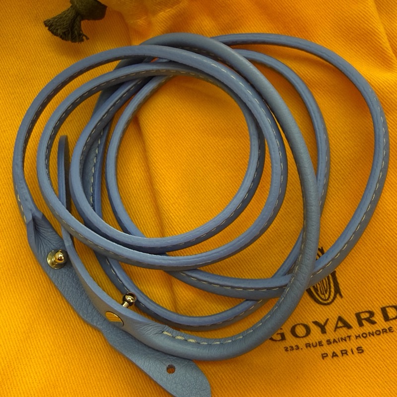 Goyard Poitiers限定色 鳶尾紫 斜背包/手提包/托特包-11
