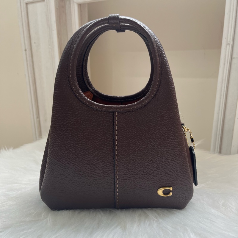 蒄馳Coach Lana 19菜藍子 楓木棕-0