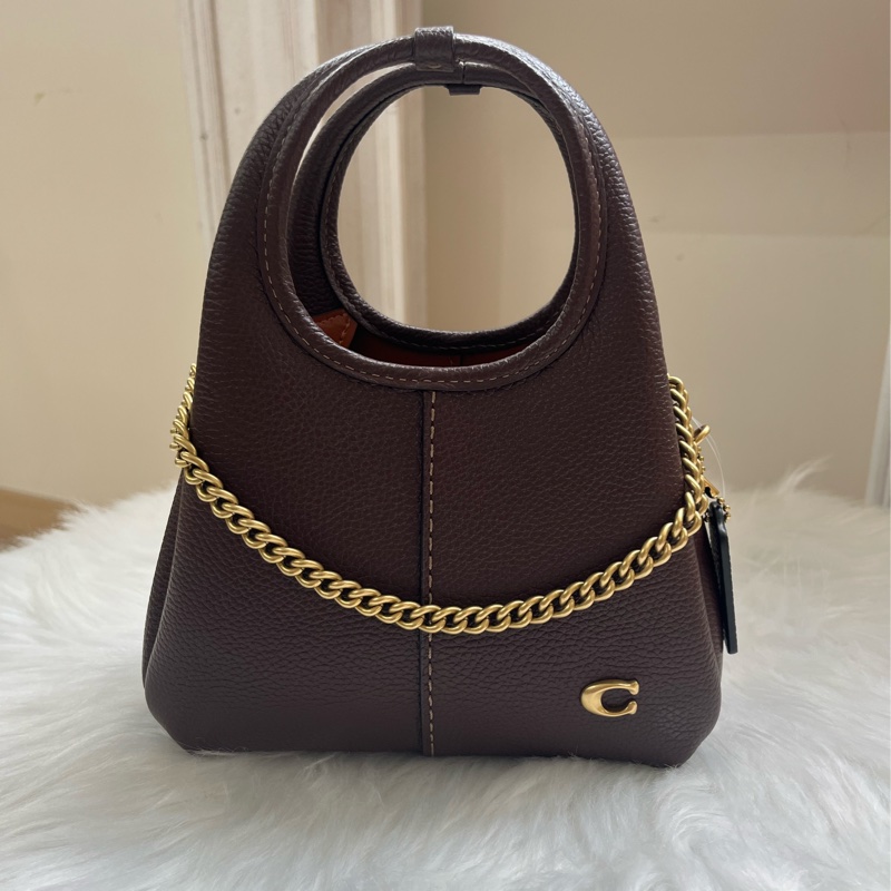 蒄馳Coach Lana 19菜藍子 楓木棕-1