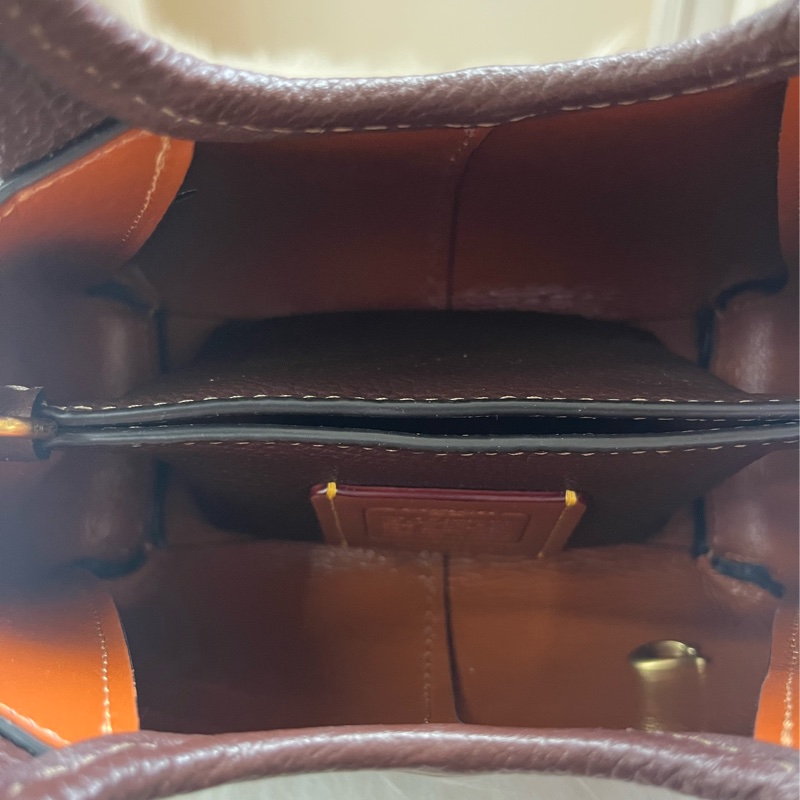 蒄馳Coach Lana 19菜藍子 楓木棕-4