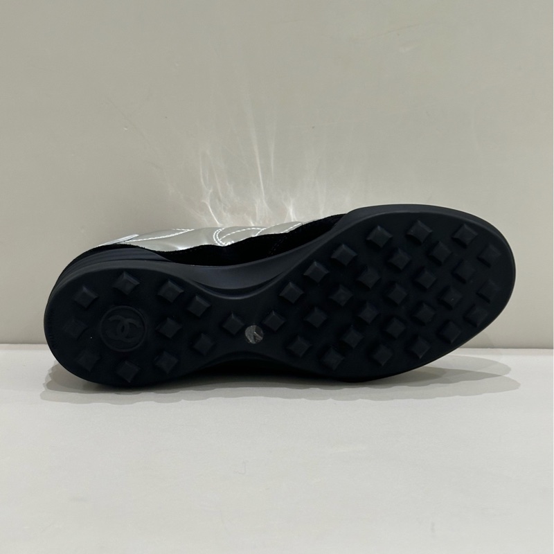 Chanel 香奈兒  98新 COCO NEIGE系列 25N 休閒鞋銀色 36.5碼-9