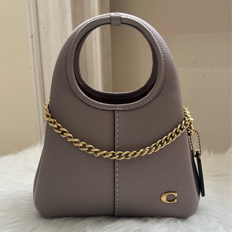 蒄馳Coach Lana 19菜藍子 大象灰-1