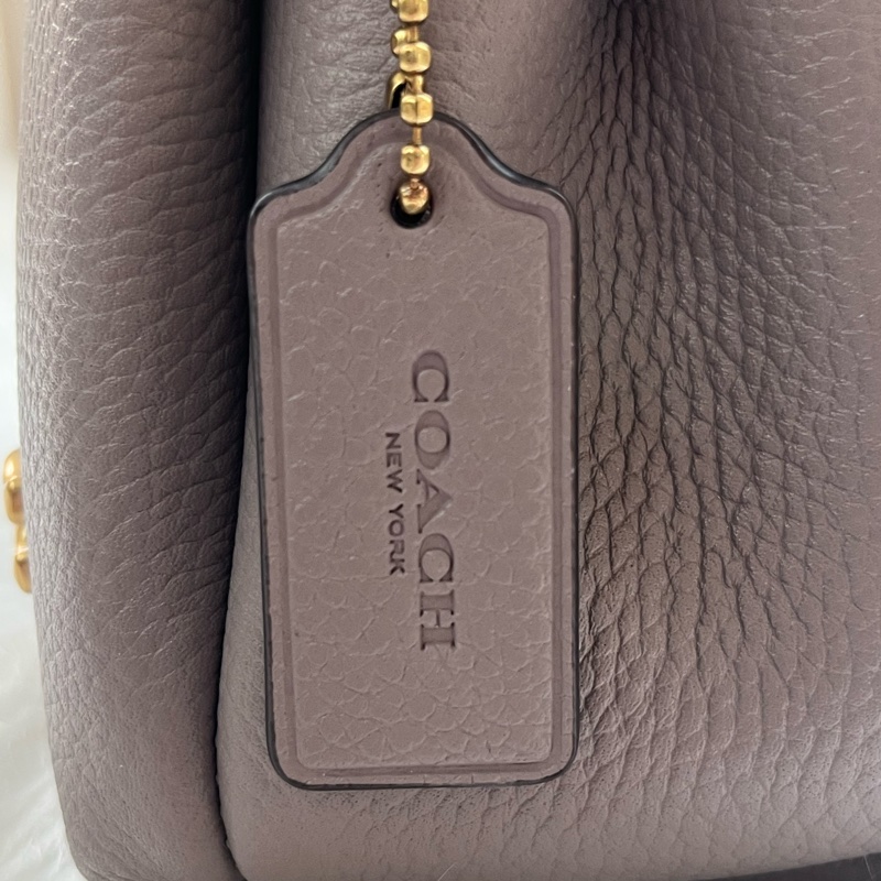 蒄馳Coach Lana 19菜藍子 大象灰-3