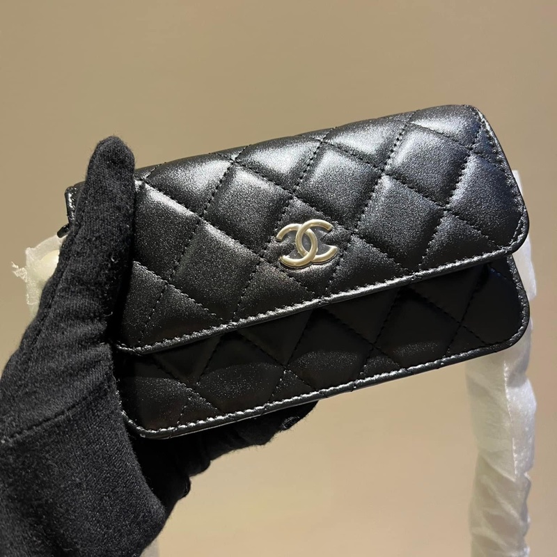 chanel香奈兒21k珍珠woc-0