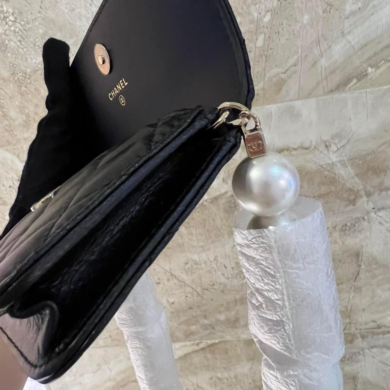 chanel香奈兒21k珍珠woc-6
