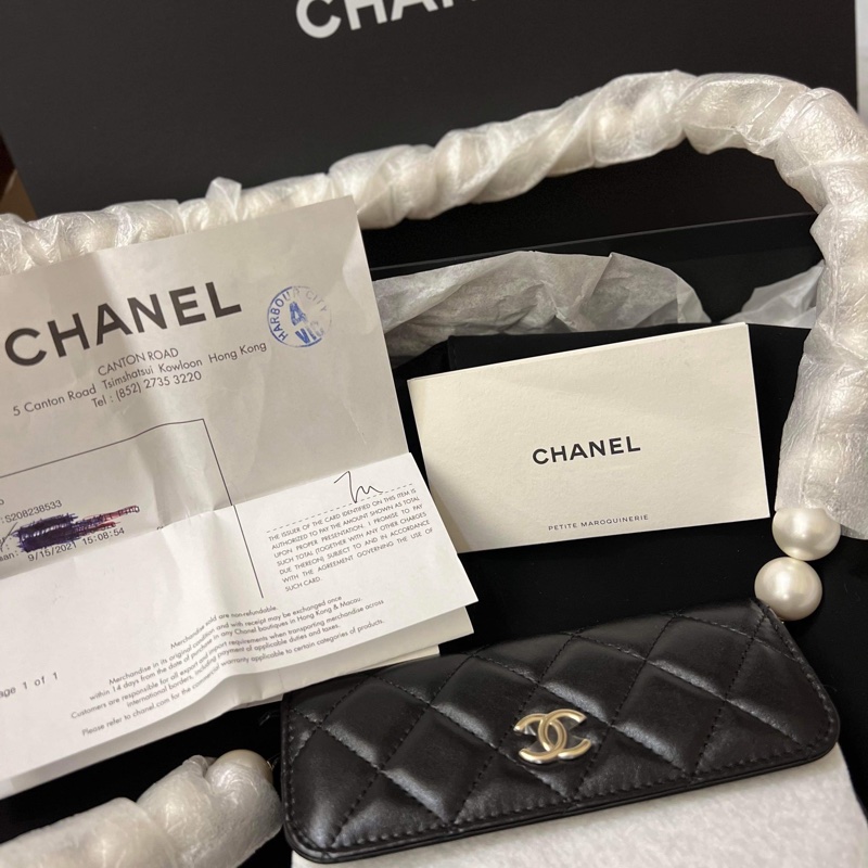 chanel香奈兒21k珍珠woc-8