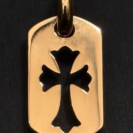 Chrome hearts 克羅心 紅寶石軍牌-1