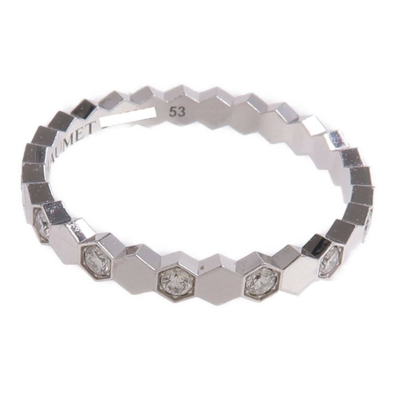 Chaumet 18K白金Bee de Chaumet Ring鑽石戒指-3