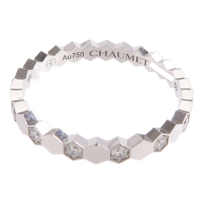 Chaumet 18K白金Bee de Chaumet Ring鑽石戒指-4
