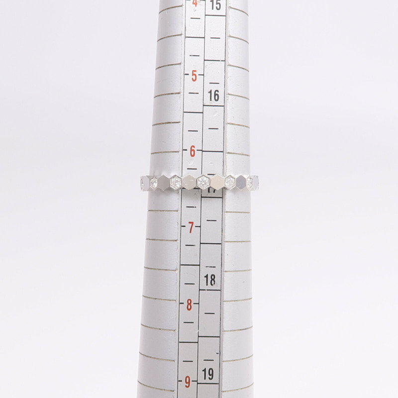 Chaumet 18K白金Bee de Chaumet Ring鑽石戒指-7