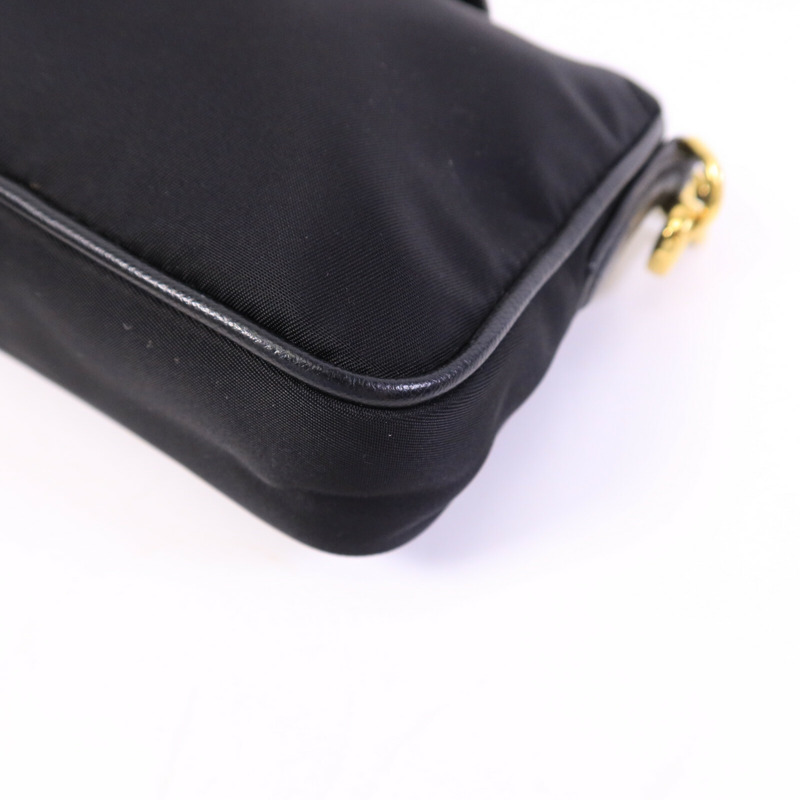 PRADA 皮革/尼龍Shoulder Bag鏈帶肩背袋-11