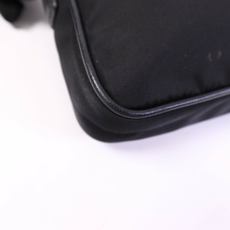 PRADA 皮革/尼龍Shoulder Bag鏈帶肩背袋-13