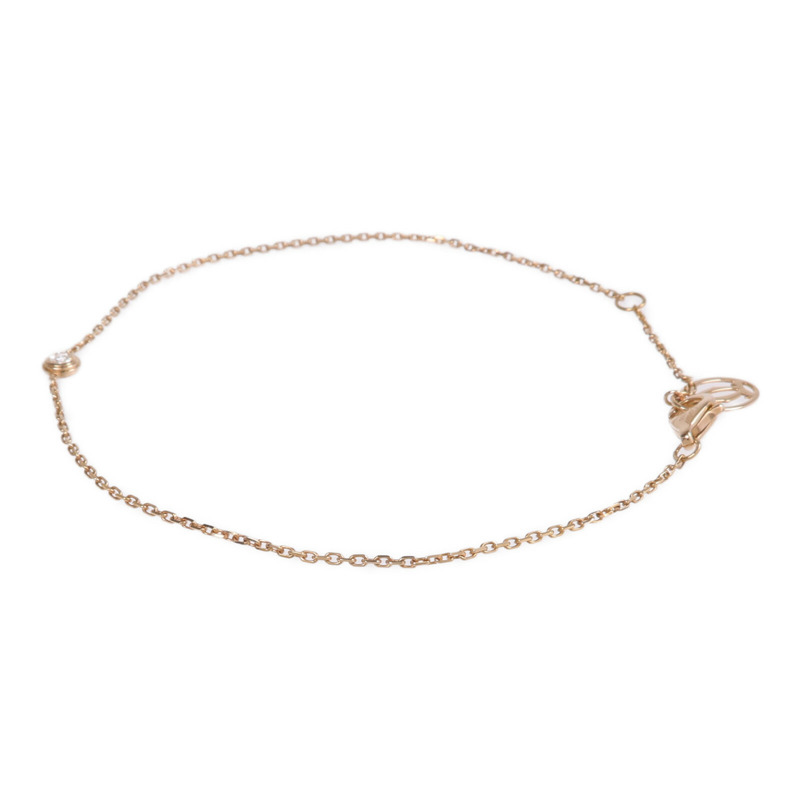 CARTIER 18K玫瑰金d'Amour Bracelet Diamond鑽石手鏈-1