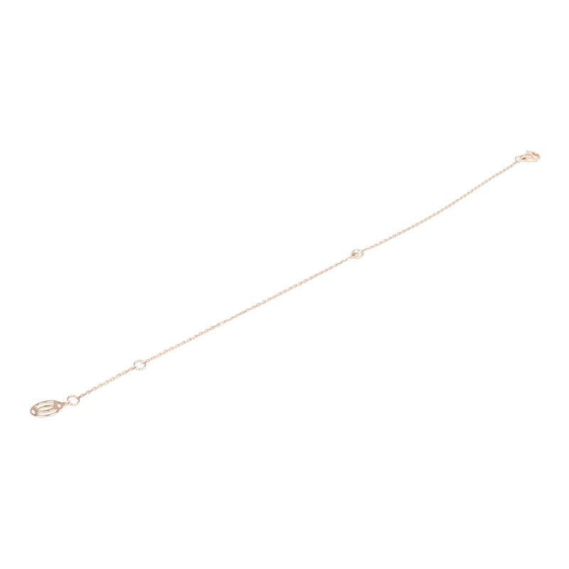 CARTIER 18K玫瑰金d'Amour Bracelet Diamond鑽石手鏈-6