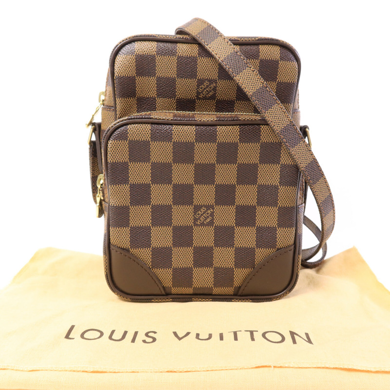 LOUIS VUITTON Damier Shoulder Bag肩背袋-10