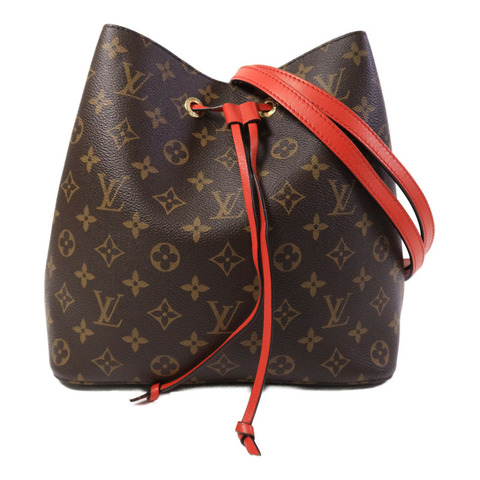 LOUIS VUITTON Monogram NeoNoe MM肩背袋Coquelicot