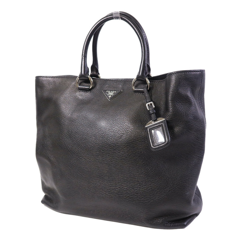 PRADA 牛皮皮革Vitello Phenix手挽袋-2