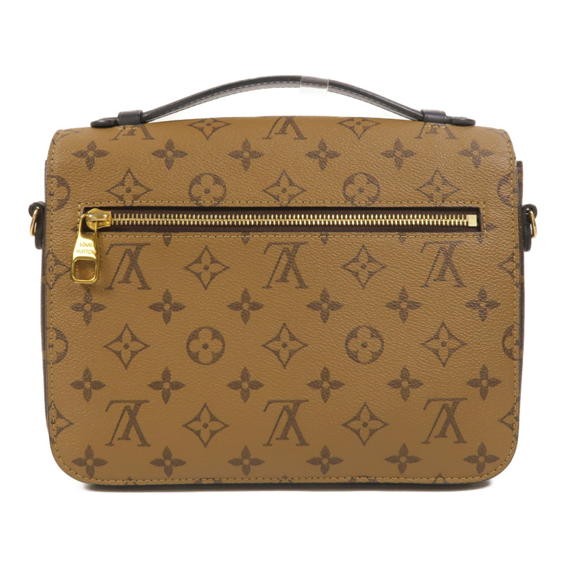 LOUIS VUITTON Monogram Reverse Pochette Metis金扣手挽肩背兩用袋-1