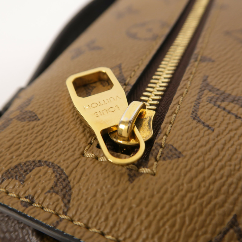 LOUIS VUITTON Monogram Reverse Pochette Metis金扣手挽肩背兩用袋-14