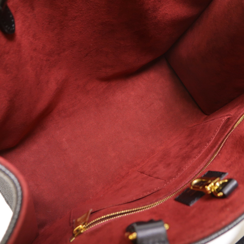 LOUIS VUITTON Monogram Empreinte On The Go MM金扣手挽肩背兩用袋-4