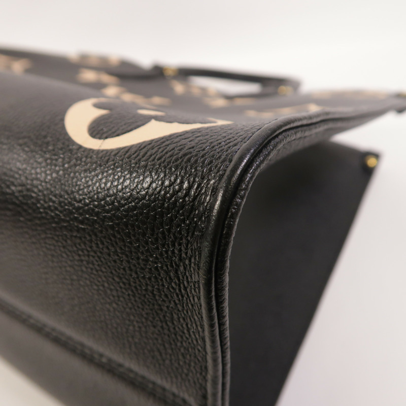 LOUIS VUITTON Monogram Empreinte On The Go MM金扣手挽肩背兩用袋-8