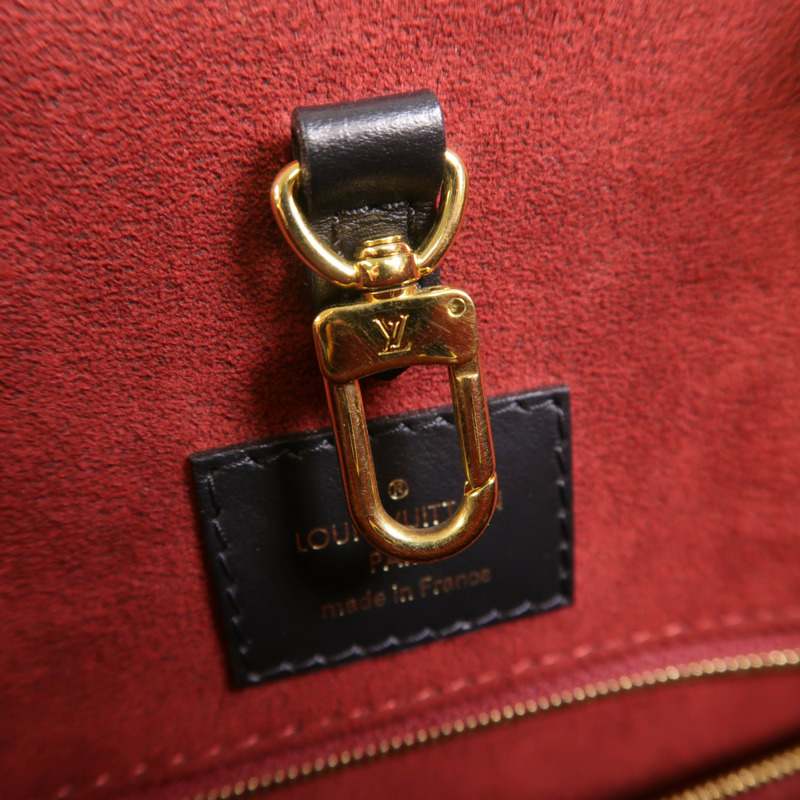 LOUIS VUITTON Monogram Empreinte On The Go MM金扣手挽肩背兩用袋-12