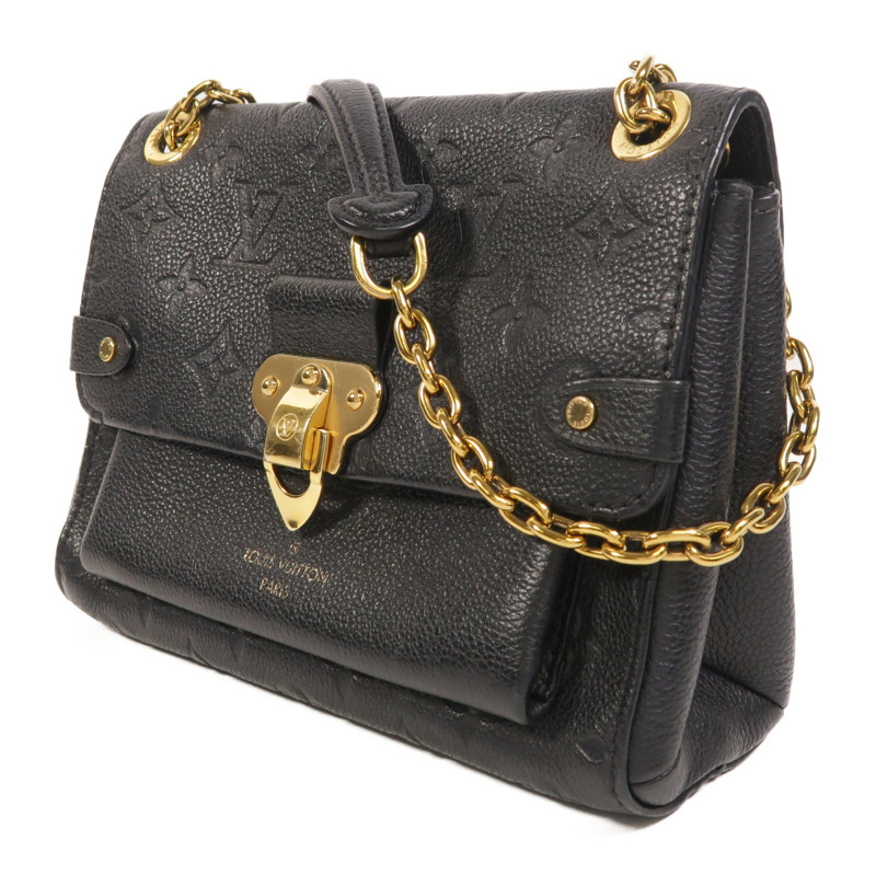 LOUIS VUITTON Monogram Empreinte Vavin BB金扣鏈帶肩背袋-2