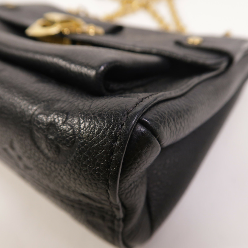 LOUIS VUITTON Monogram Empreinte Vavin BB金扣鏈帶肩背袋-9