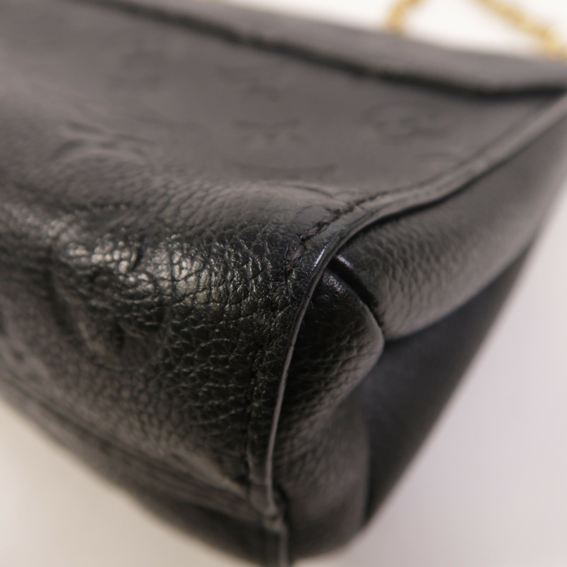 LOUIS VUITTON Monogram Empreinte Vavin BB金扣鏈帶肩背袋-11