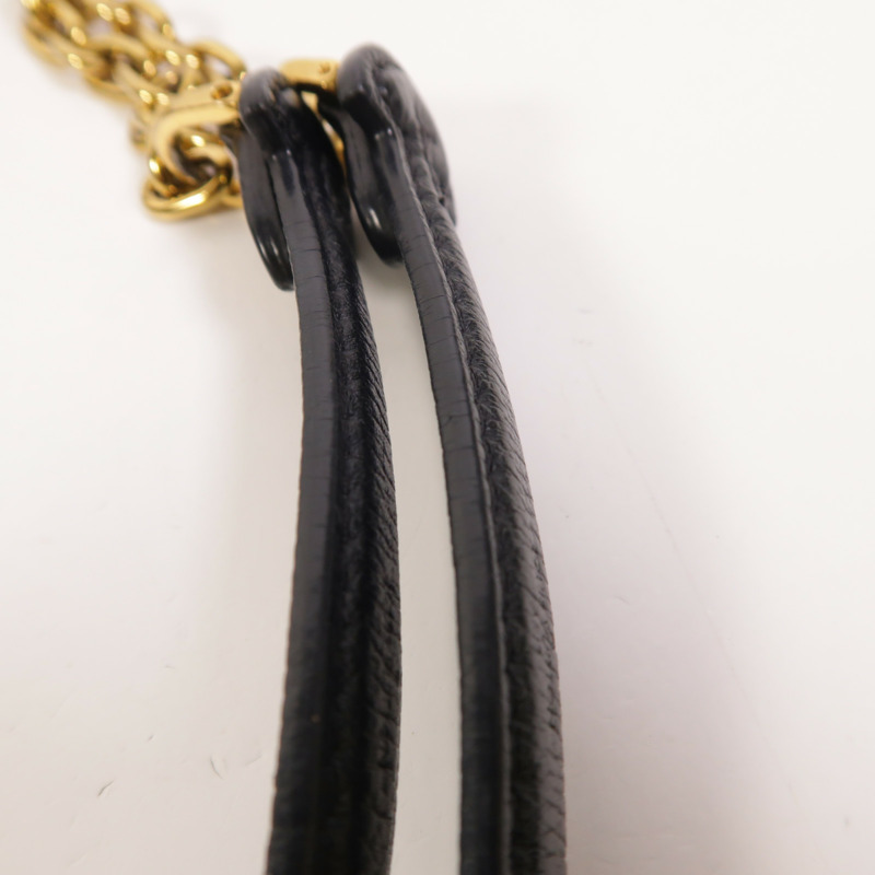 LOUIS VUITTON Monogram Empreinte Vavin BB金扣鏈帶肩背袋-13