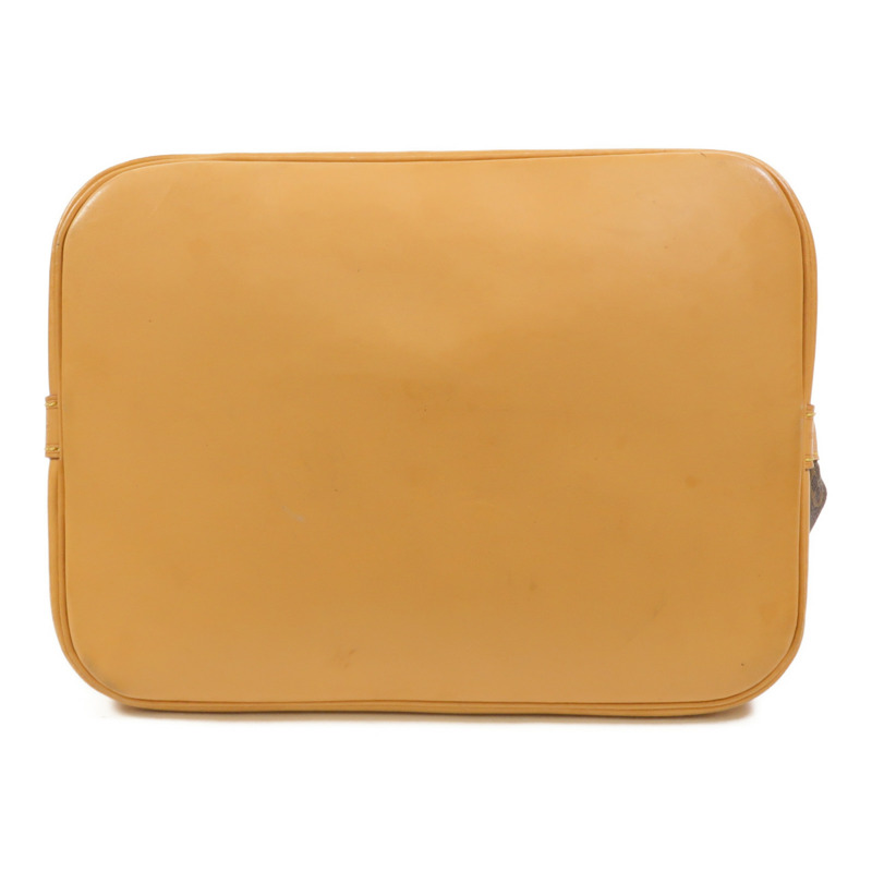 LOUIS VUITTON Monogram Petit Noe金扣肩背袋棕色-3